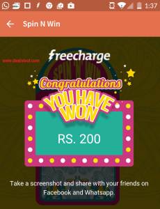 freecharge-spin-and-win-loot