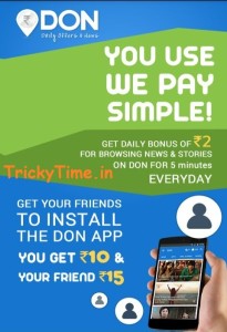 DON refer n earn-trickytime