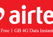 Airtel 4G Internet Loot: Get 1 GB 4G Data Internet Absolutely Free