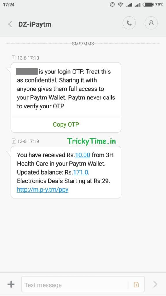 [Loot] Signup at 3HCare Website & Get Rs.10 Free Paytm Cash + Proof-June'16