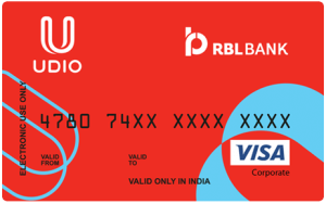 Udio App : Get Free Visa Card Worth Rs. 99 At Just Rs. 1