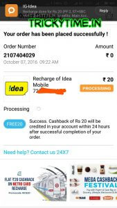 (Proof) Paytm FREE20: Get Rs.20 Free Recharge on Signup (Old User Trick)