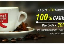 Crownit Offers: Get Rs.120 CCD Voucher Absolutely Free (New Users)