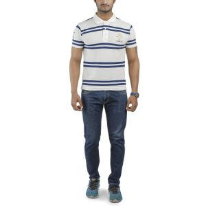 Amazon: ICC CWC 2015 Stripe Polo T-Shirt at Just Rs. 89 (94% off)