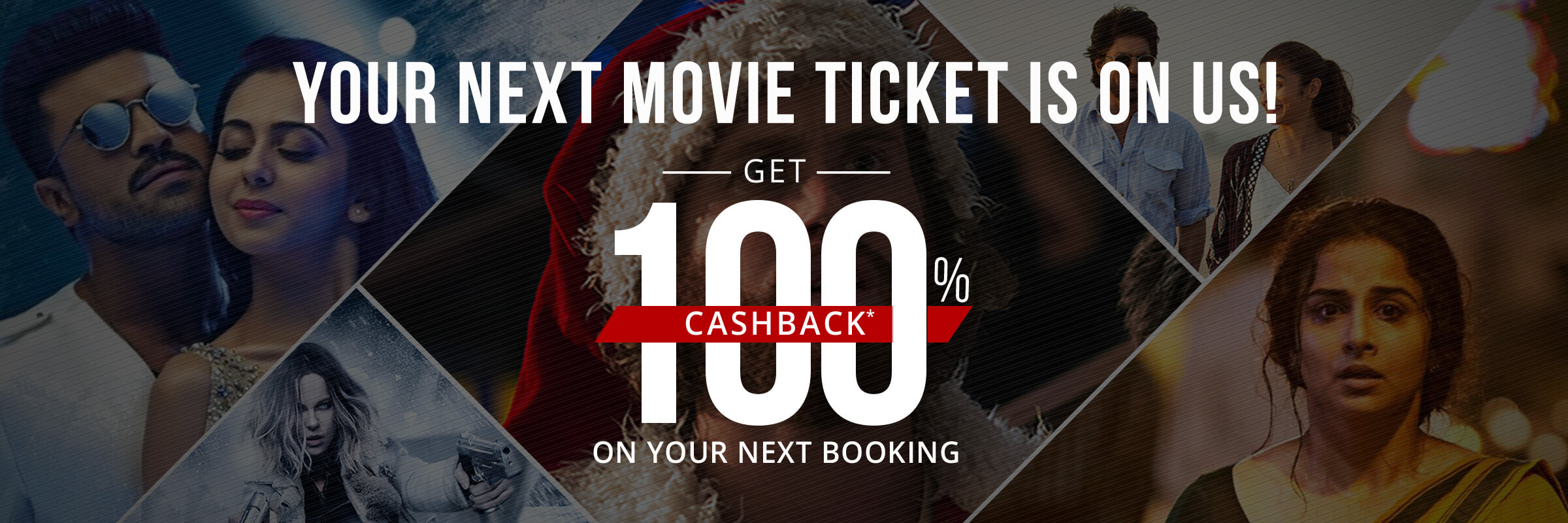 Paytm: Get 100% Cashback on Next Movie Ticket Purchase (Upto Rs.300)