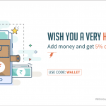 Add Money & Get Free 5% Cashback [All Users]