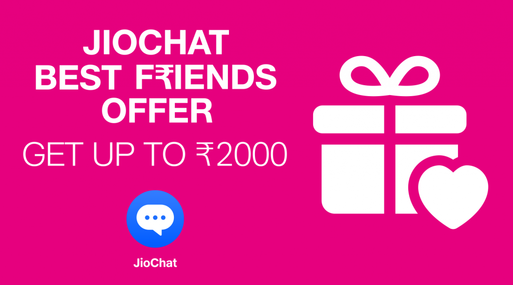 JioChat Loot: Get Rs 10 on Signup & Rs 10 Per Refer (Bank Transfer)