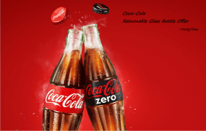 coca-cola returnable glass bottle offer