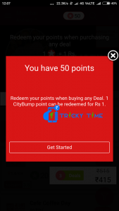 [Loot] City Bump App: Get Rs 50 on Signup & Rs 15 Per Refer (Redeem for CCD Vouchers) [Proof]