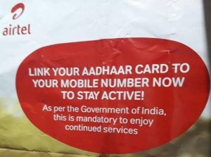 How to Link Aadhaar Card to SIM Card