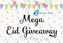 TrickyTime Mega Eid Giveaway