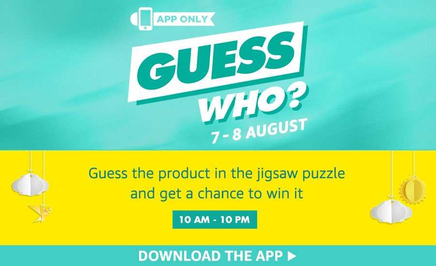 Amazon GUESS WHO Puzzle Answers