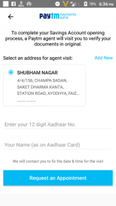 Open Paytm Payments Bank Account