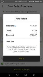 Ola Cabs Free Ride Coupon Code