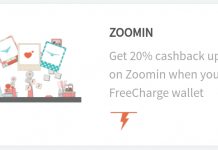 FreeCharge Zoomin Offer