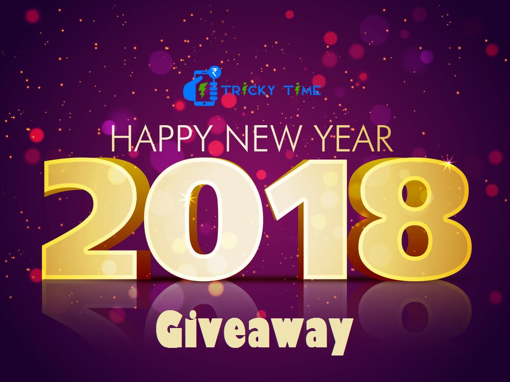 Happy New Year 2018 TrickyTime Giveaway