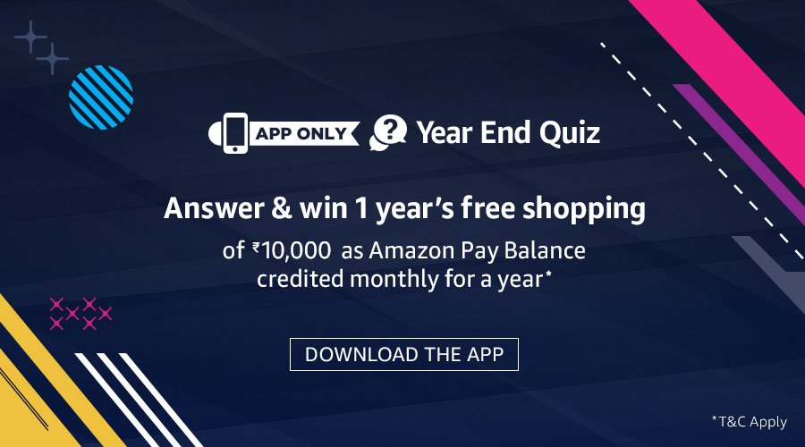 Amazon Year End Quiz
