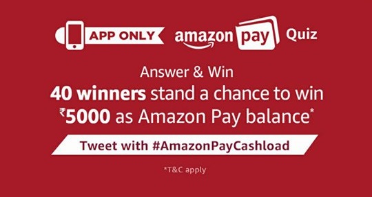 Amazon Pay Quiz Answers 28th March