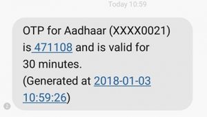 Aadhaar SIM Update