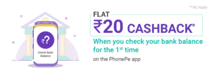PhonePe Check Balance Offer