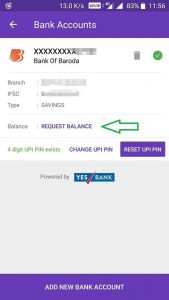 PhonePe Check Bank Balance