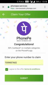 PhonePe Hotstar Offer Claim