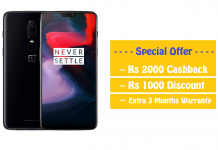 OnePlus 6 Special Offers