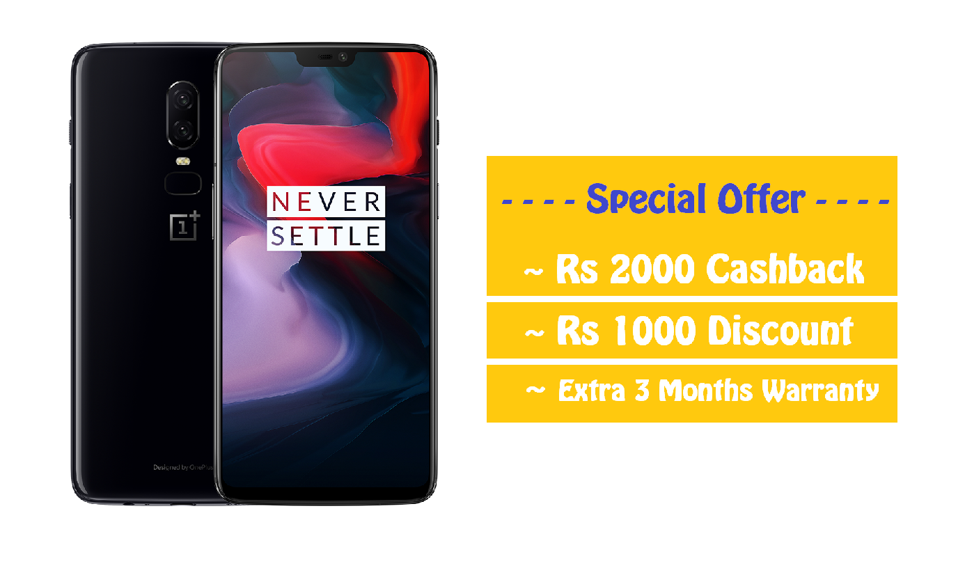 OnePlus 6 Special Offers
