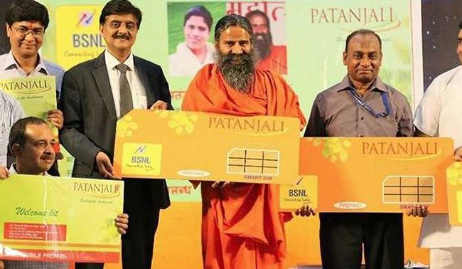 Patanjali Sim Card Launch